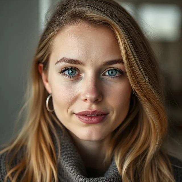 Portræt af Elva Kolberg